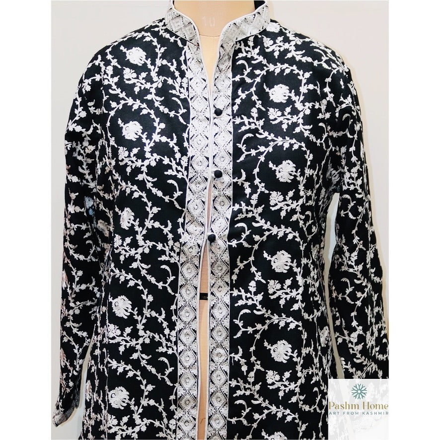 Black Cashmere Ari Short Black Jacket