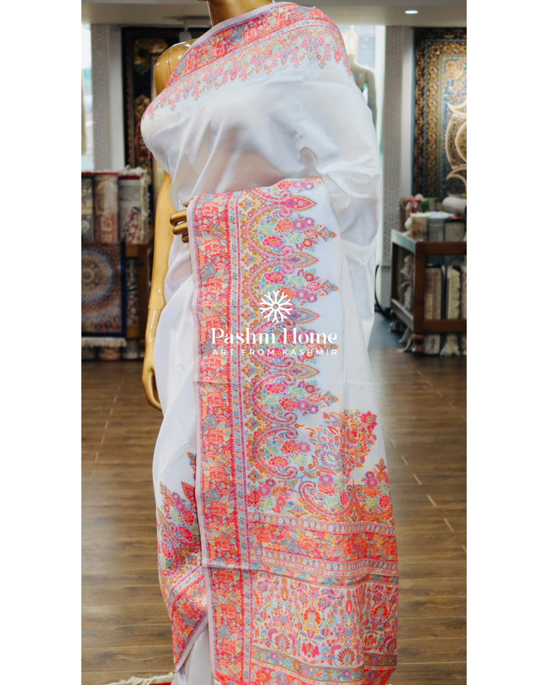 Kani Border Silk Saree