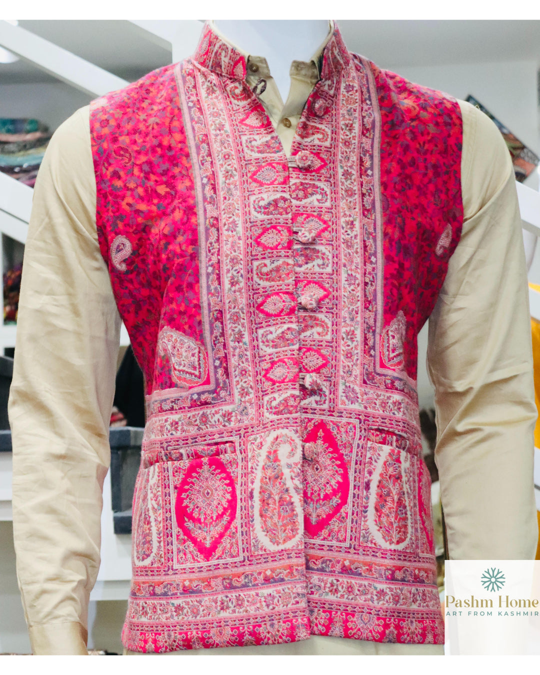 Kani Jamawar Waistcoat