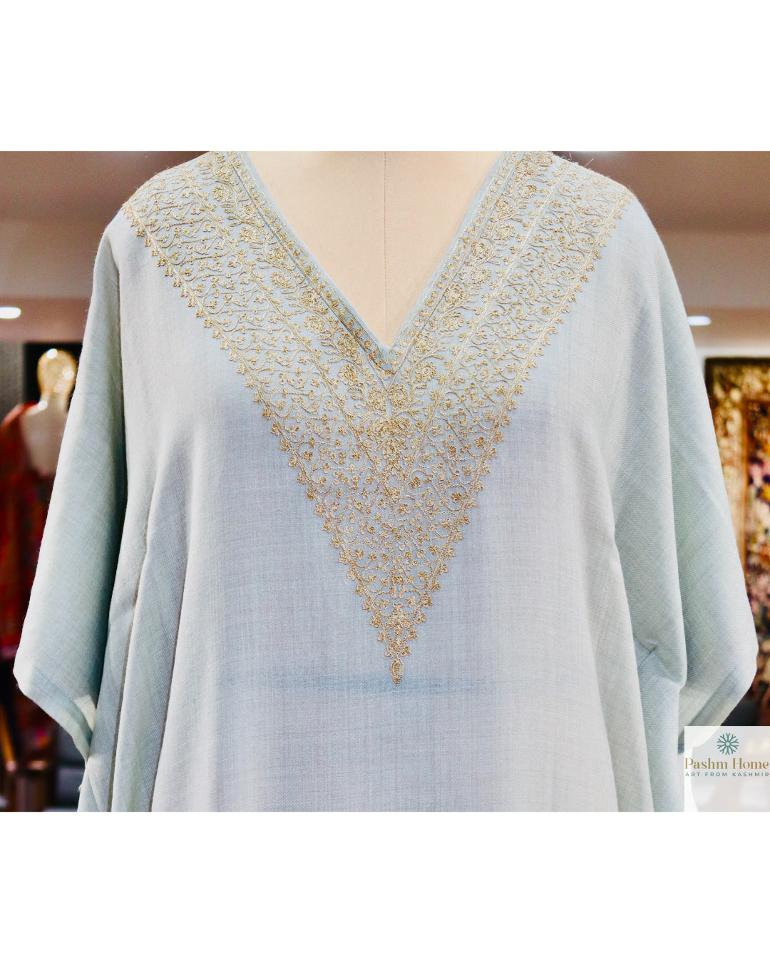 Cashmere Long Kaftaan