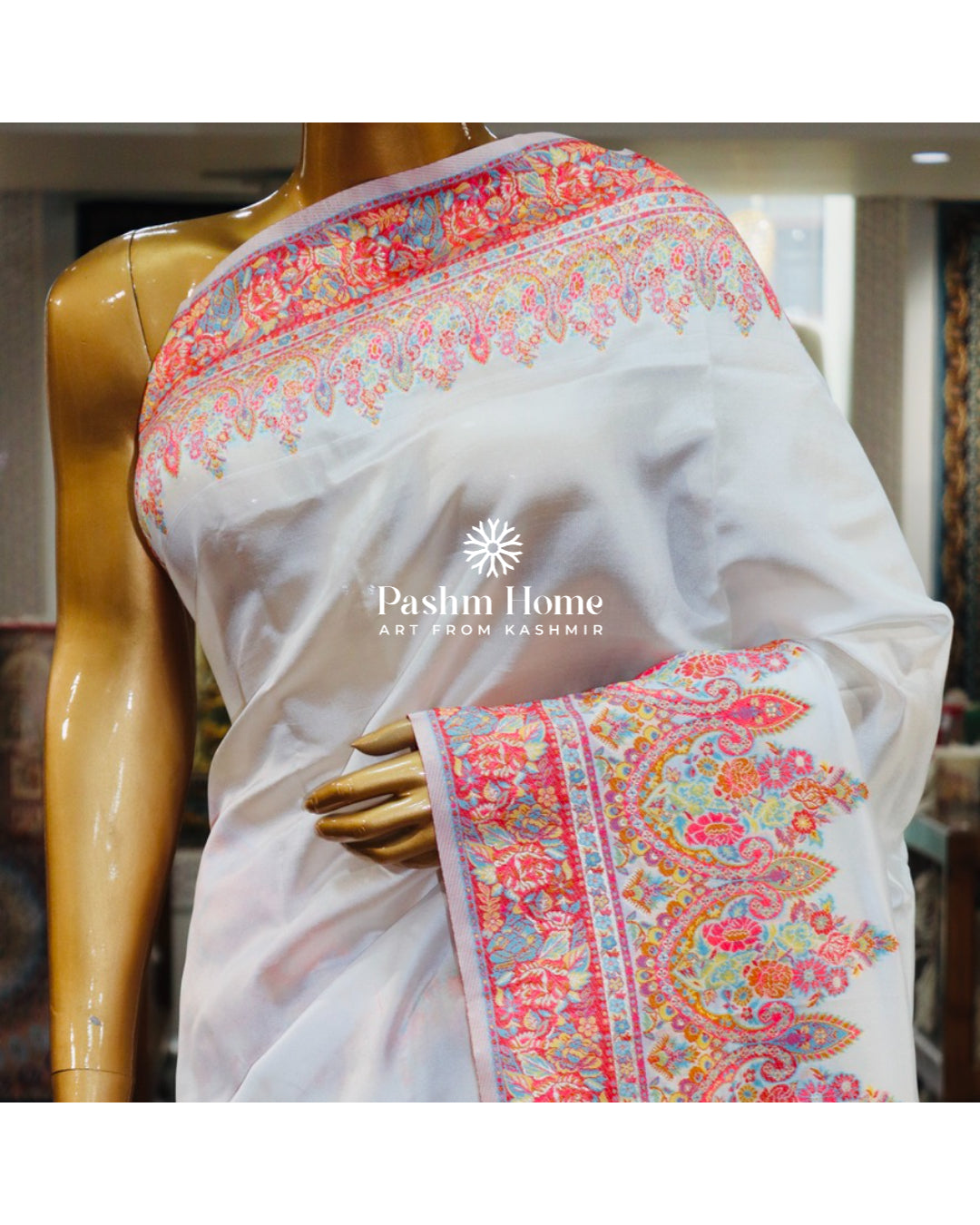 Kani Border Silk Saree
