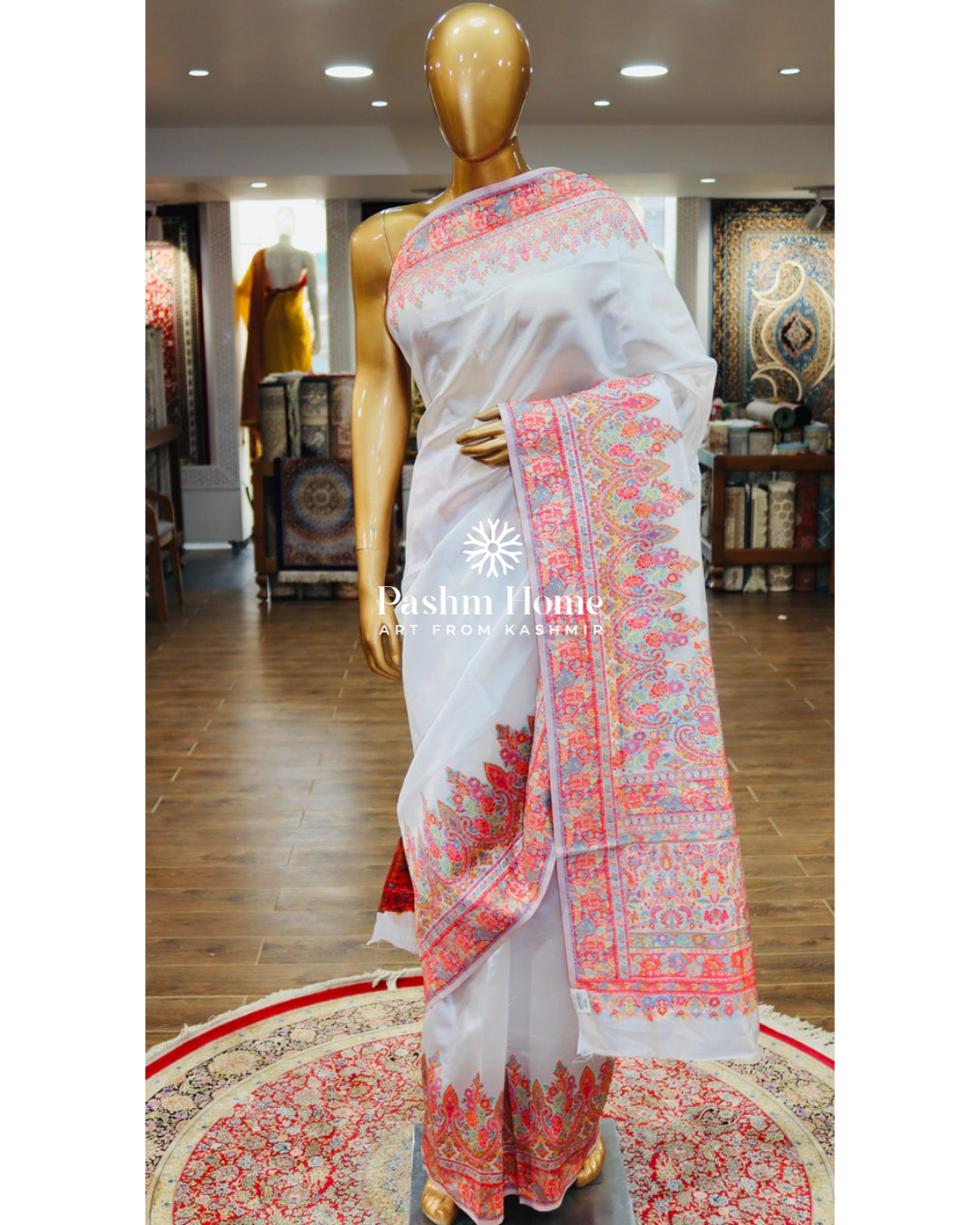 Kani Border Silk Saree