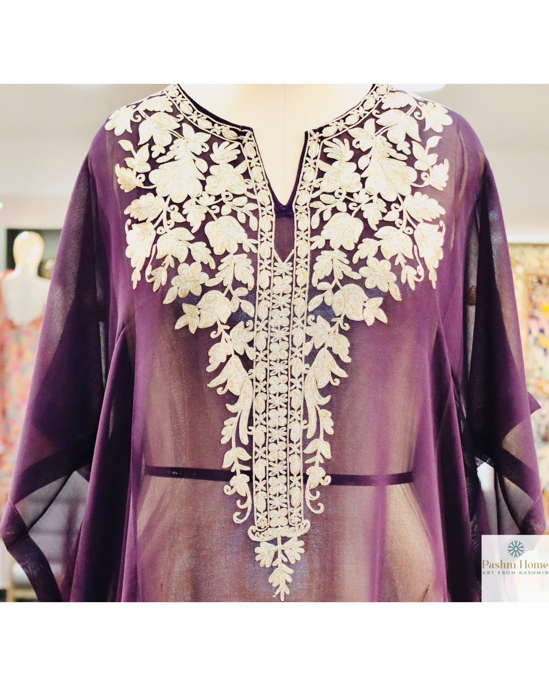 Georgette Ari Short Kaftaan