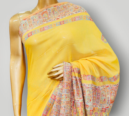 Kani Border Silk Saree