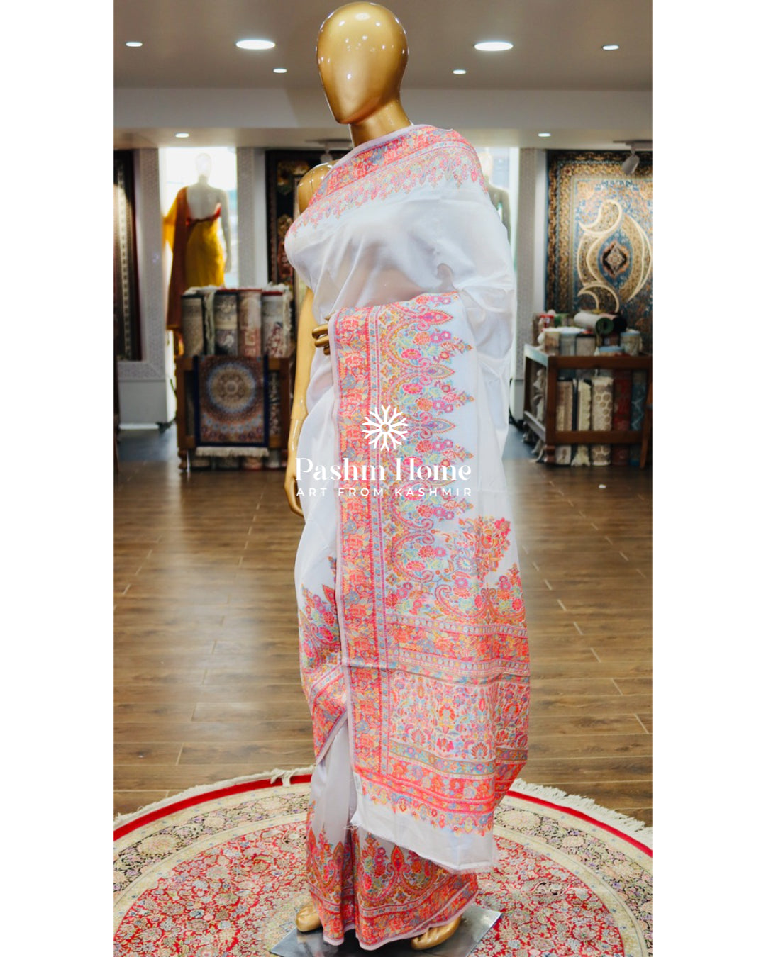 Kani Border Silk Saree