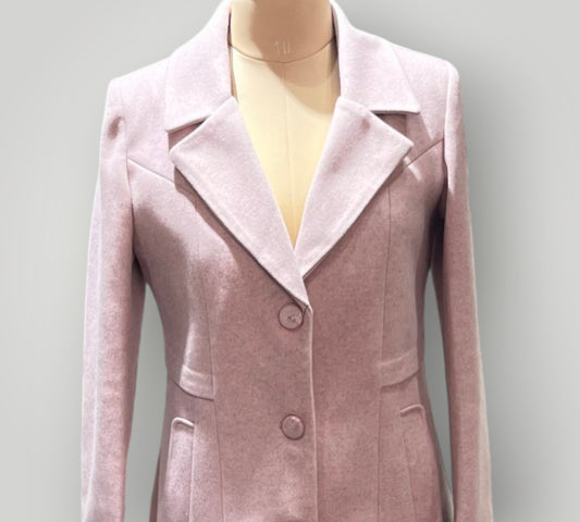 Pink Cashmere Overcoat
