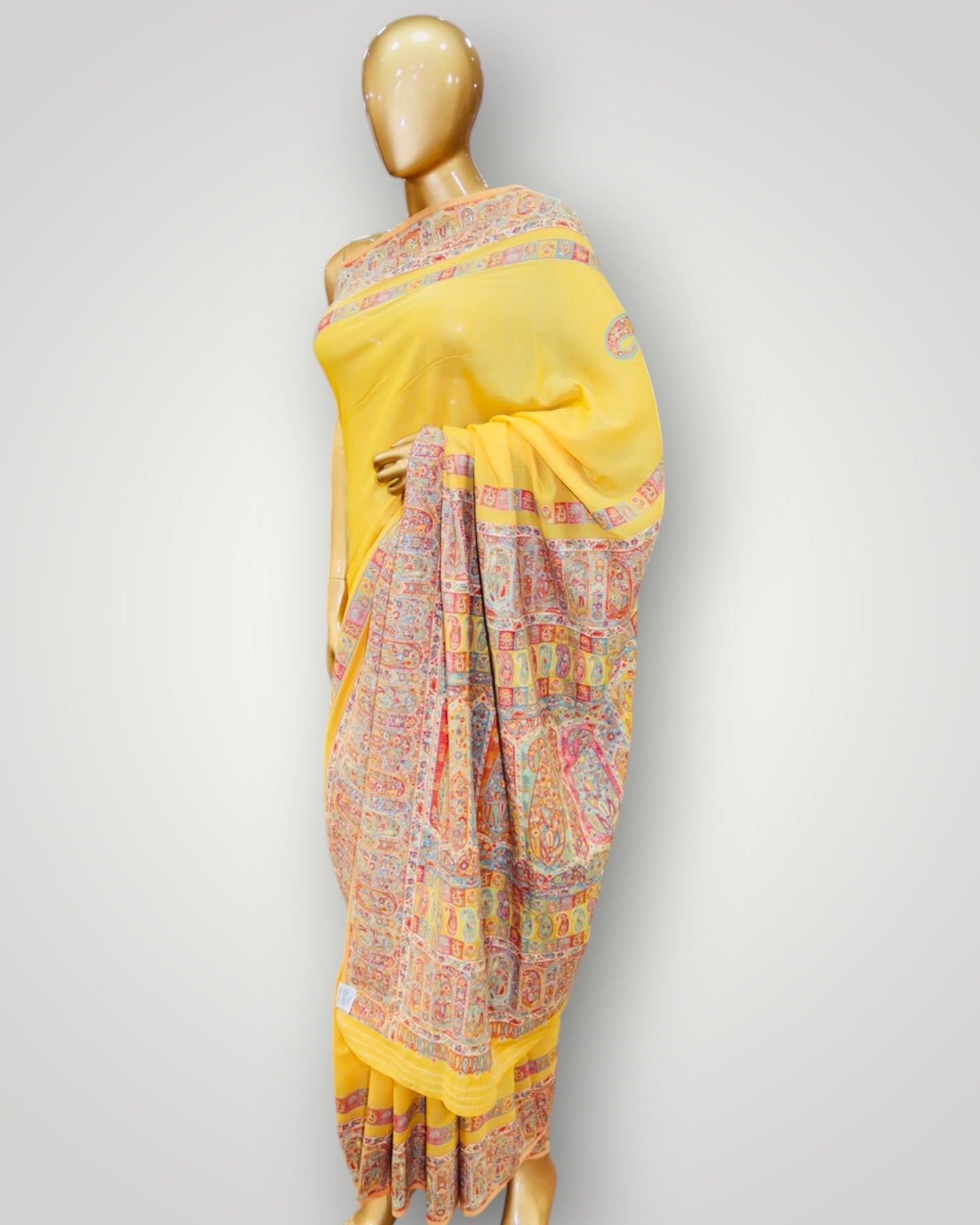 Kani Border Silk Saree