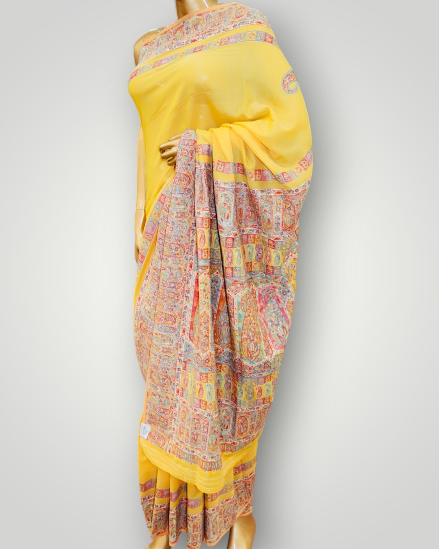 Kani Border Silk Saree