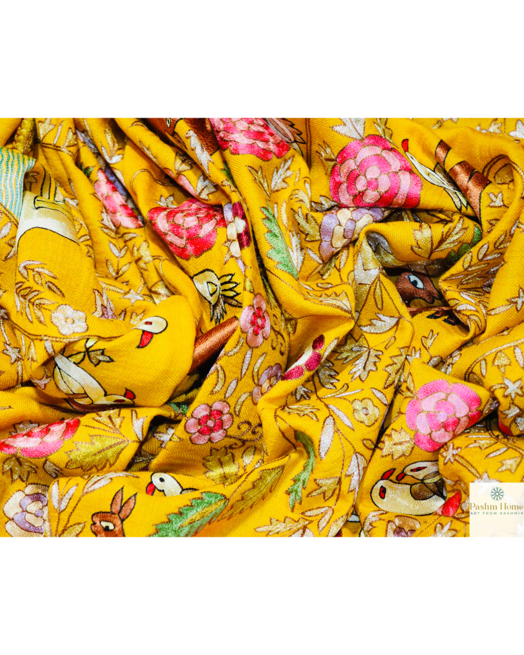 Pashmina Kalamkari Shawl