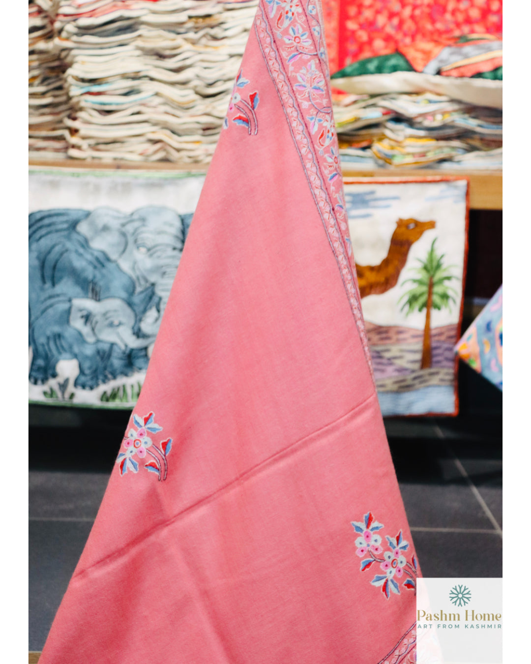 Pashmina Kalamkari Shawl