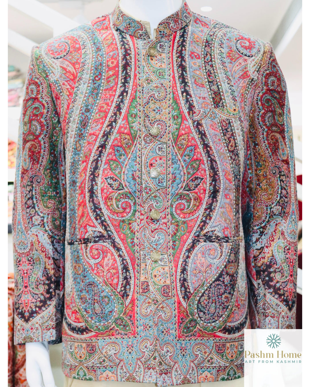 Kani Jamawar Waistcoat