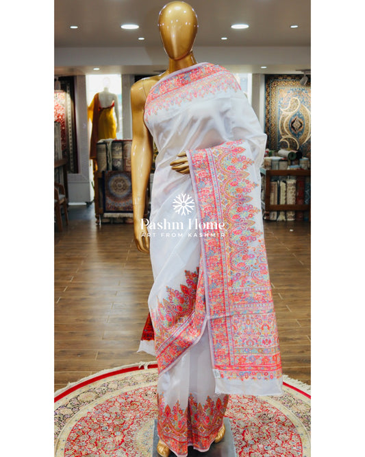 Kani Border Silk Saree