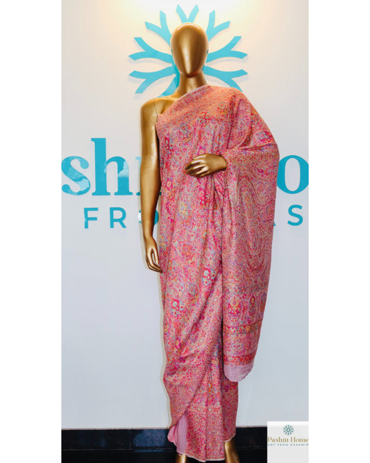 Pure Silk Kani Jamavar Saree