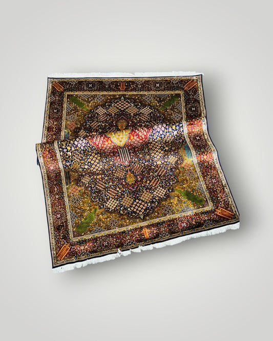 Joshgan Silk On Silk Handknotted Carpet