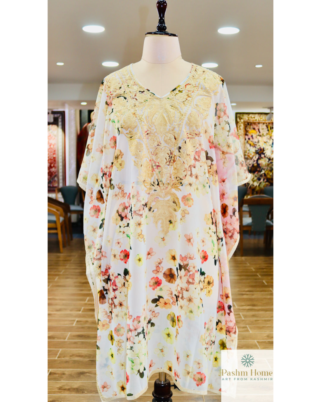 Georgette Printed Ari Short Kaftaan