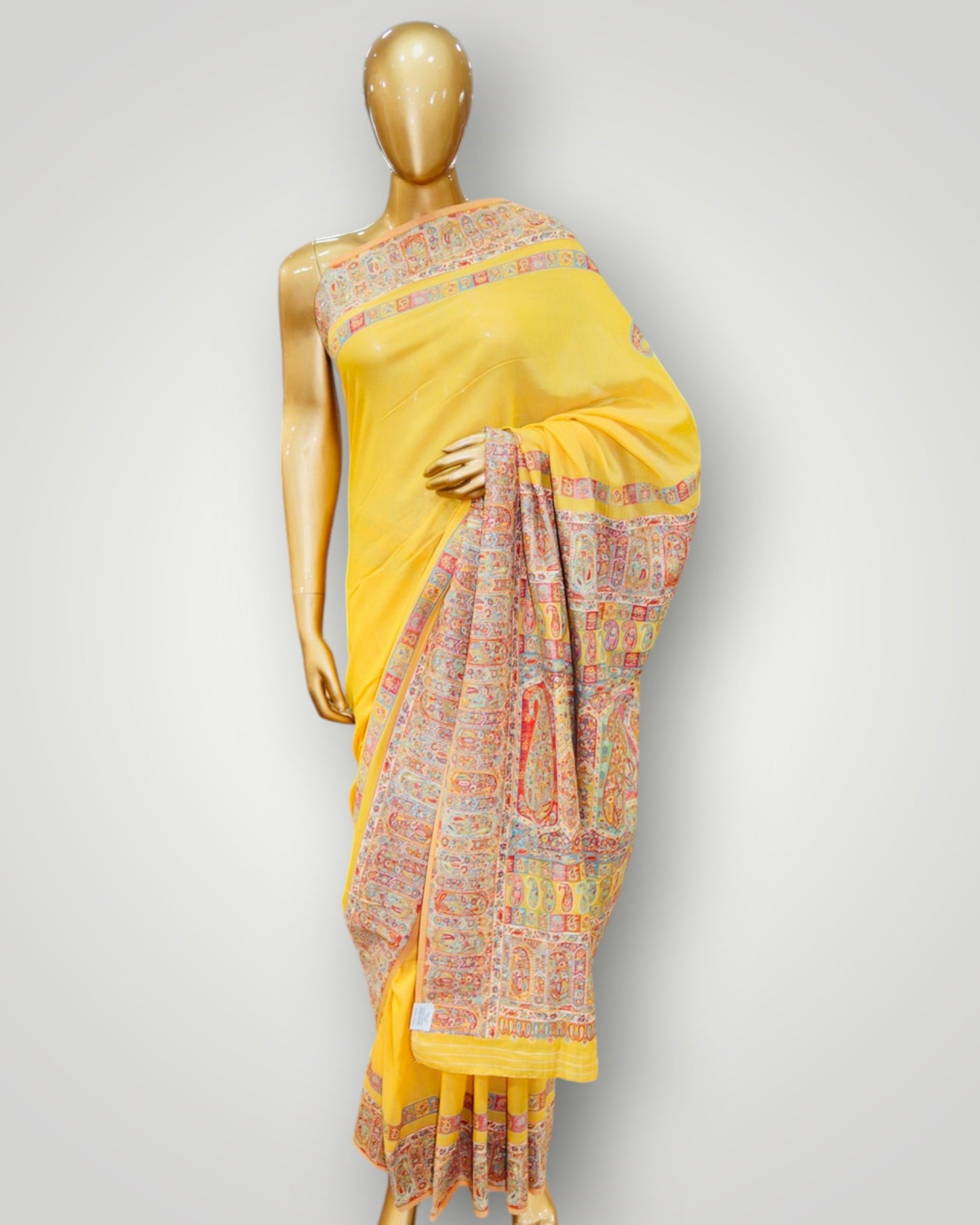 Kani Border Silk Saree