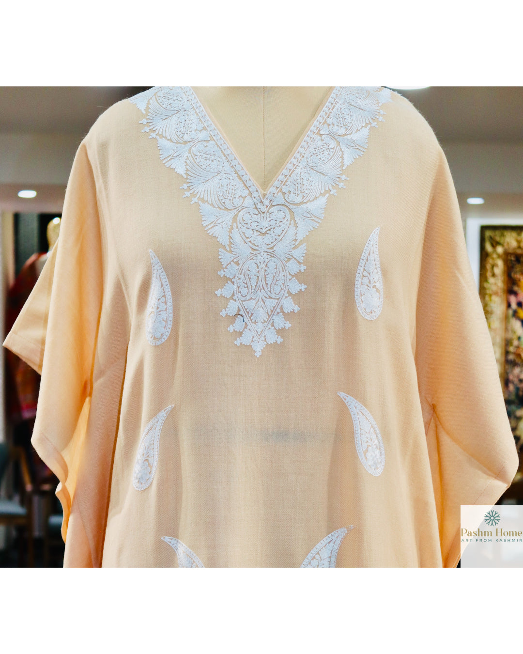 Cashmere Long Kaftaan