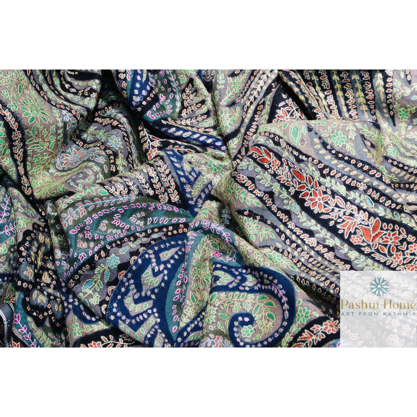 Pashmina Kalamkari Shawl