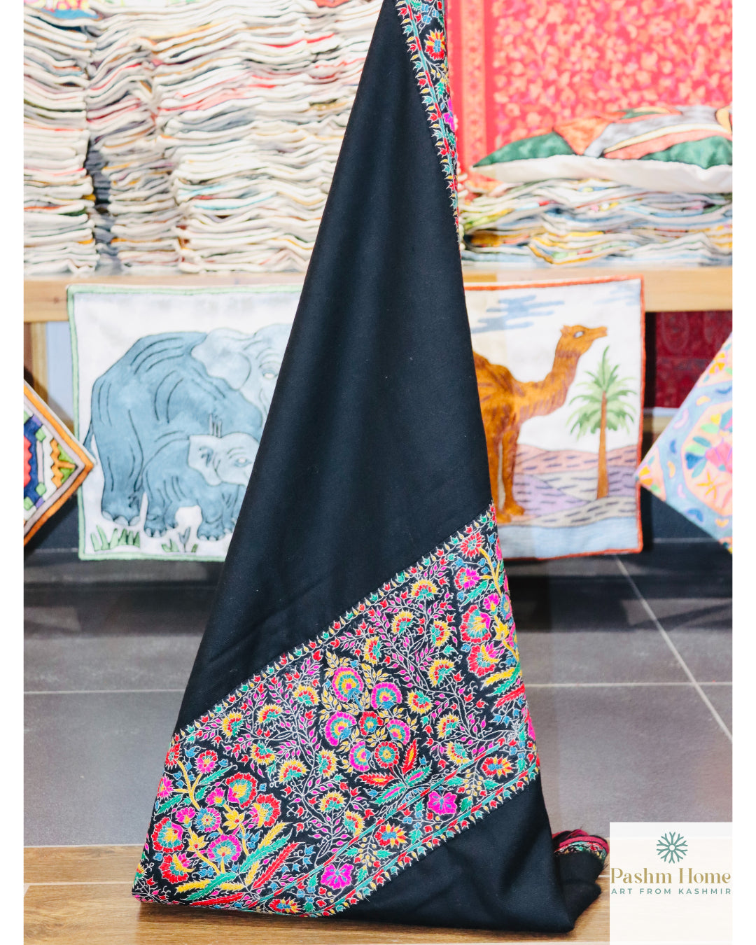 Pashmina Kalamkari Shawl
