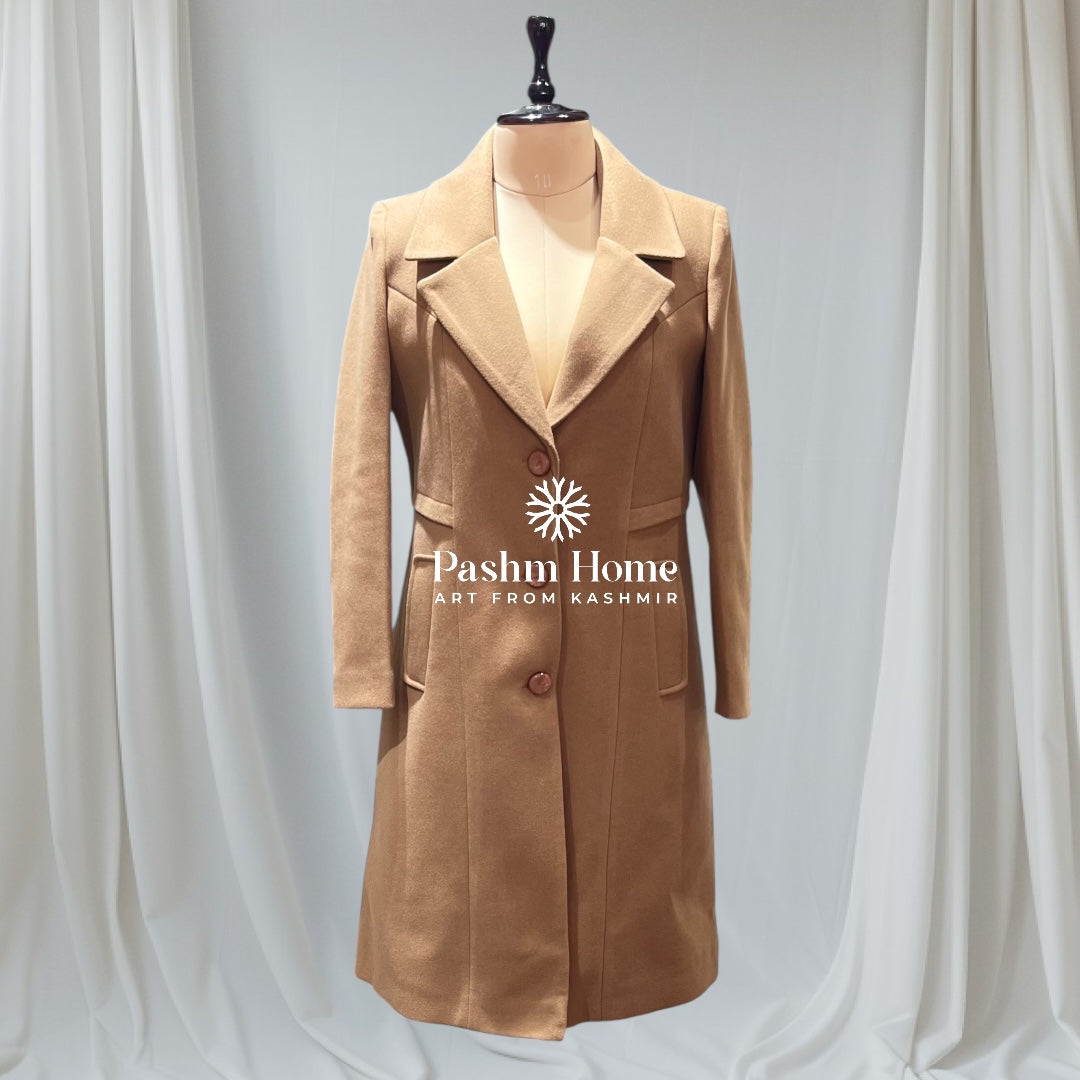 Beige Overcoat