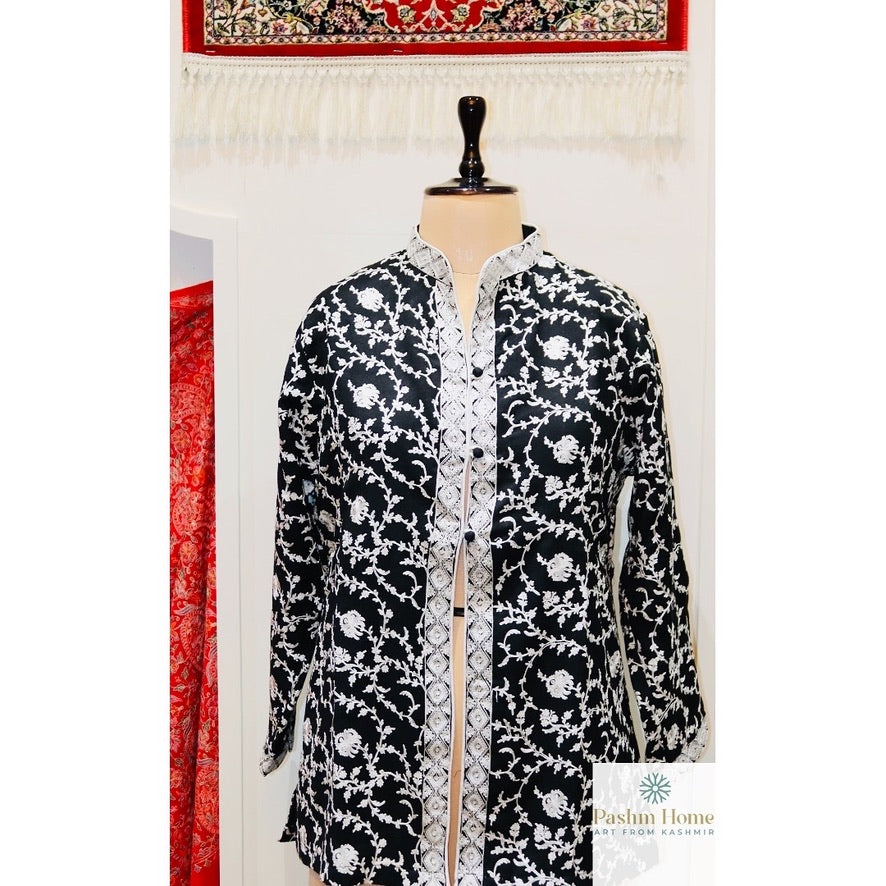 Black Cashmere Ari Short Black Jacket