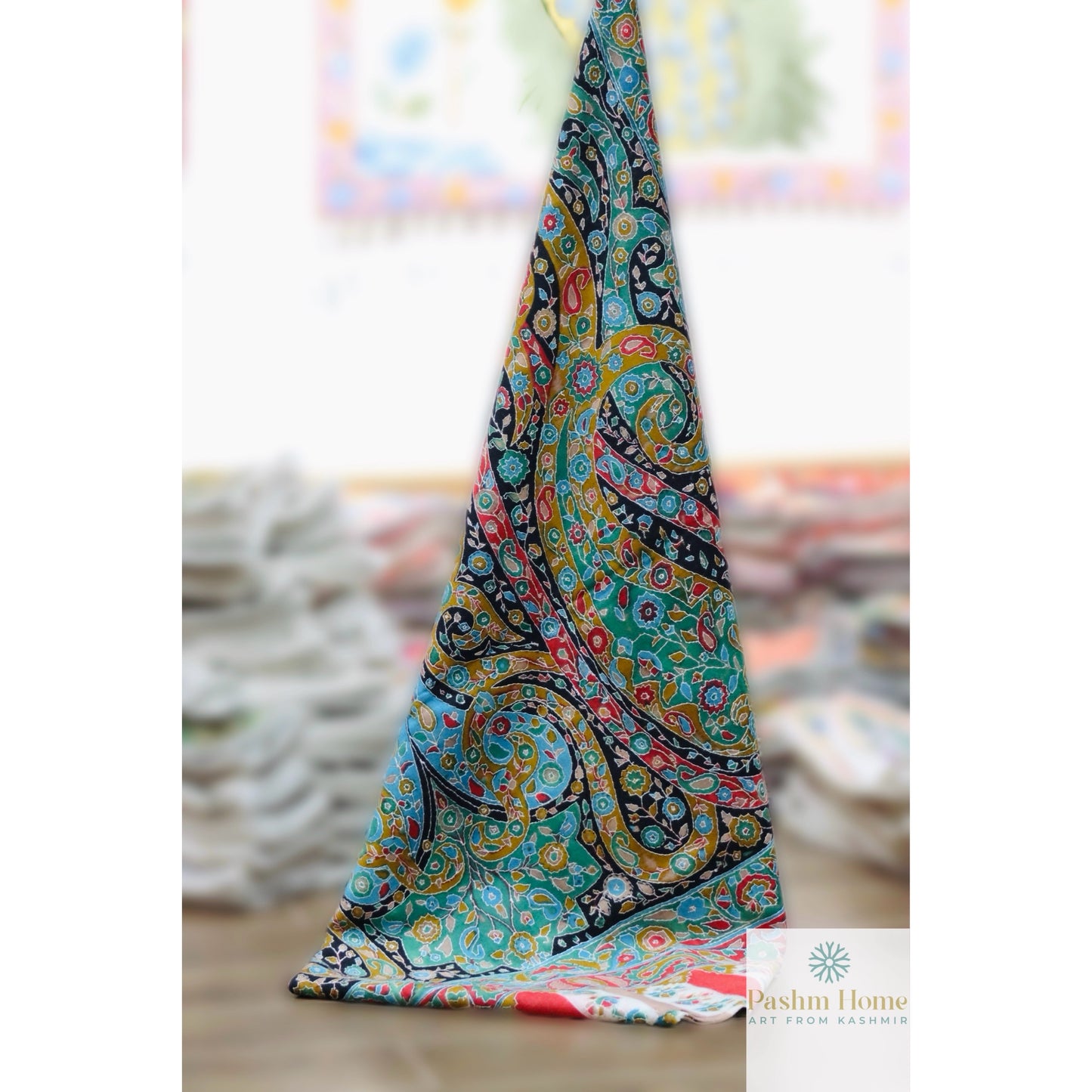 Pashmina Kalamkari Shawl