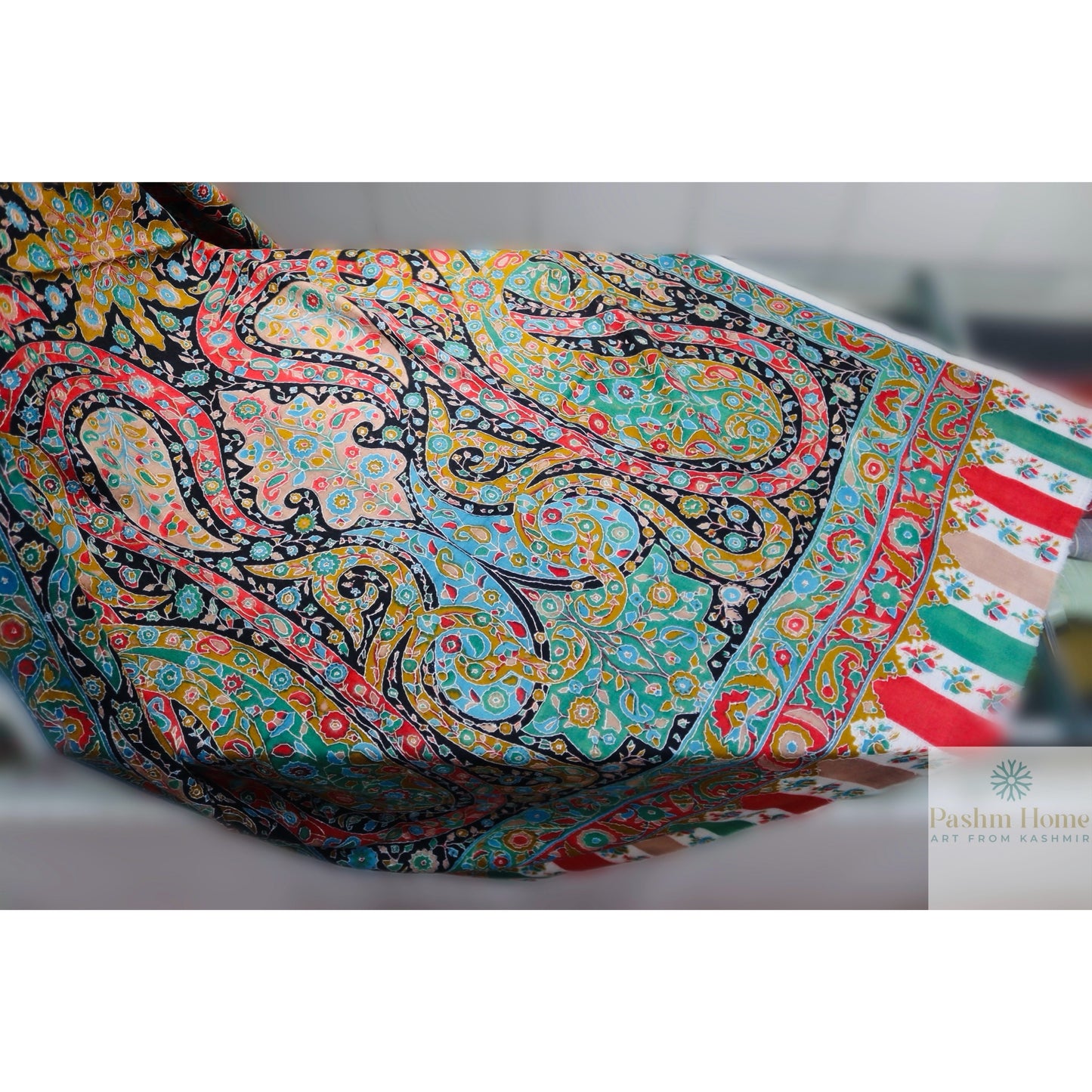 Pashmina Kalamkari Shawl