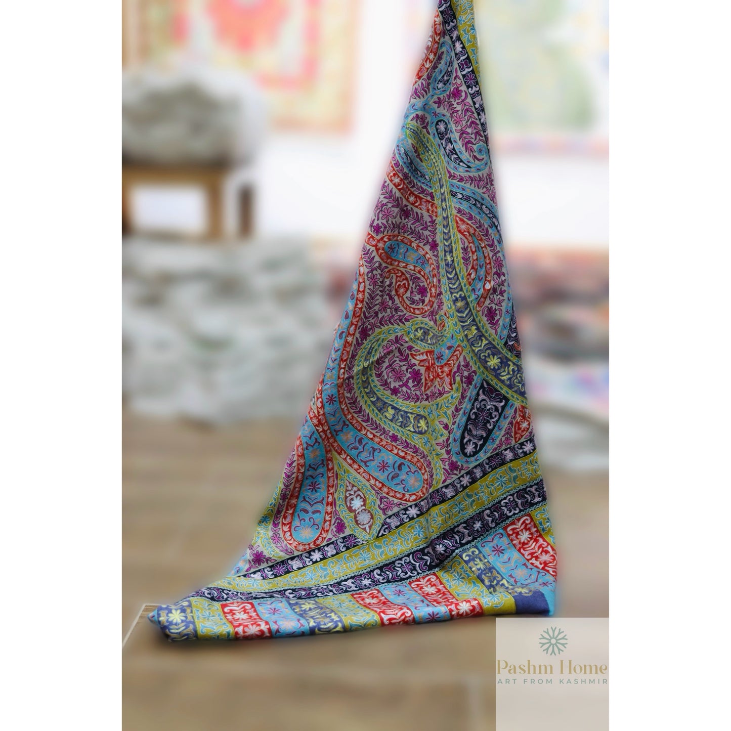 Pashmina Kalamkari Shawl