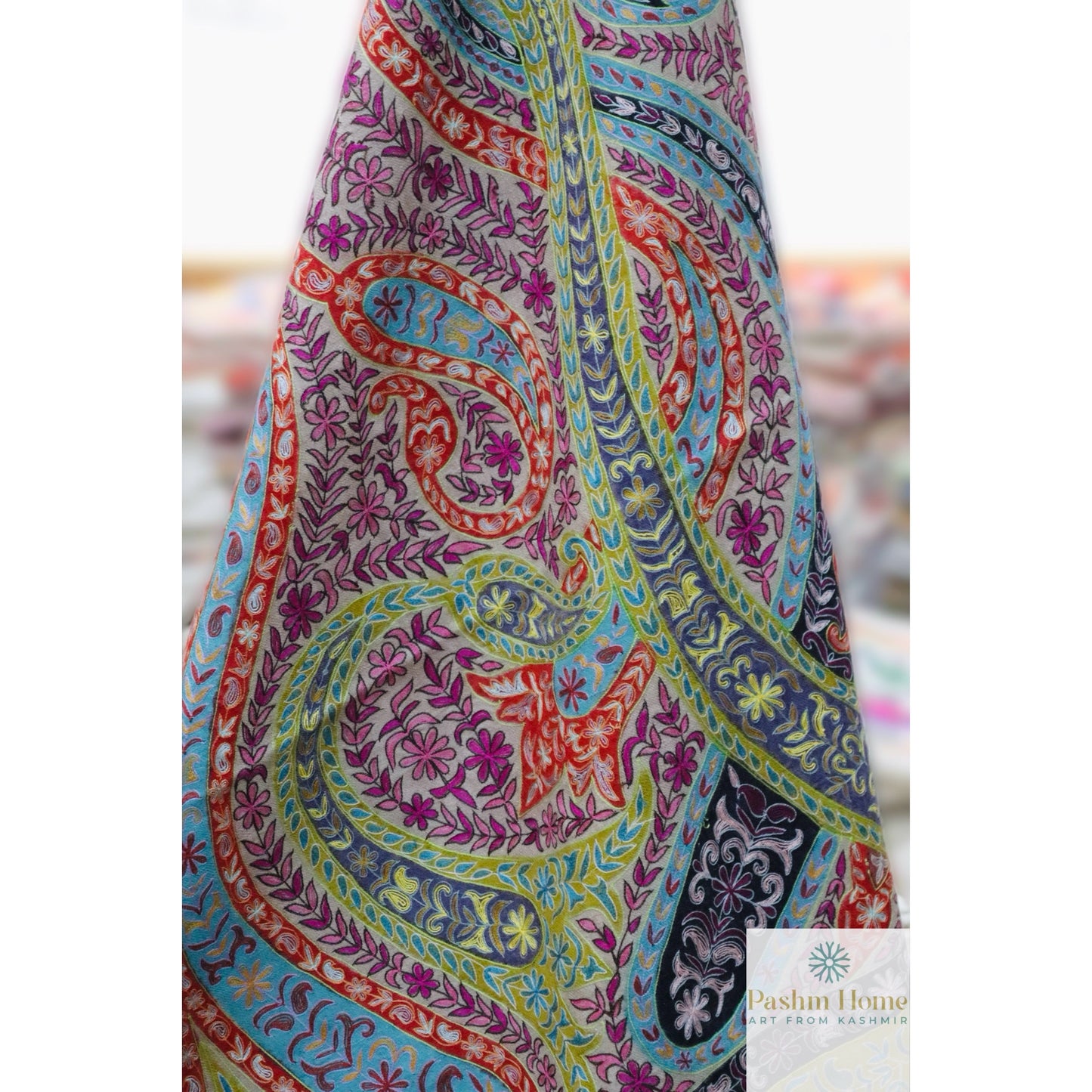 Pashmina Kalamkari Shawl